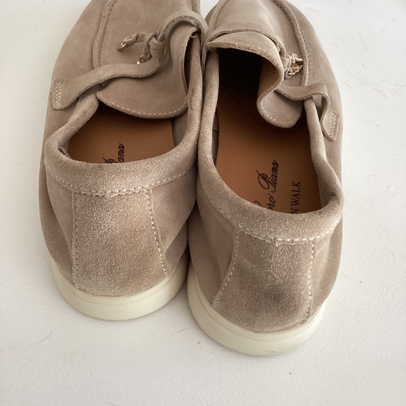 Tan Suede LP Openwalk Moccasins size 40 - Picture 2 of 8